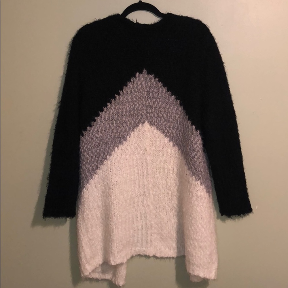 ***SOLD***Blue Rain Cardigan Sweater - Picture 2 of 5